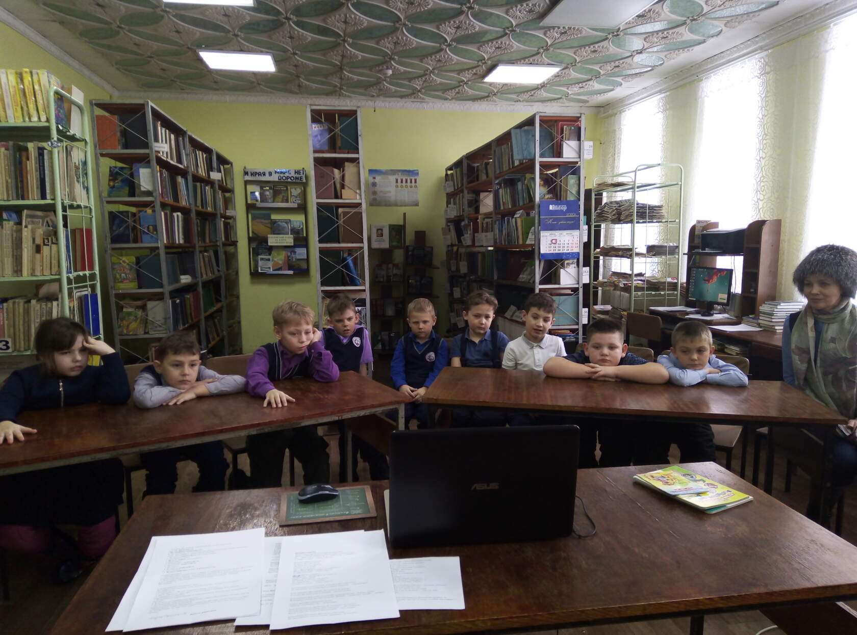 Бурановская поселенческая библиотека.